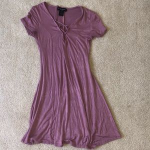 Pinkish t shirt dress